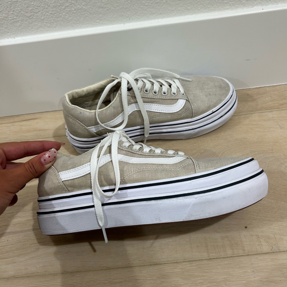 Vans cushion platform sneakers